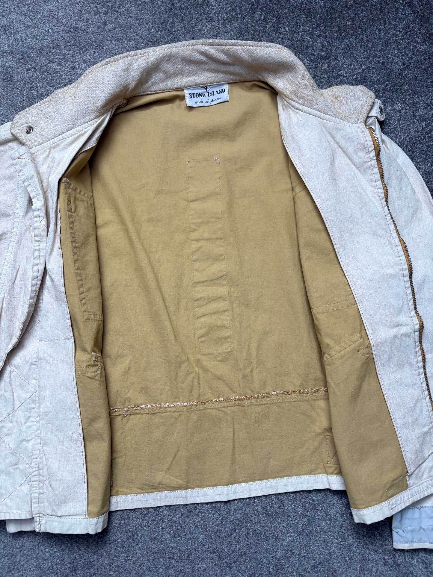 Stone Island 1983 Isola Di Pietra Tela Stella 4 Pockets Jacket
