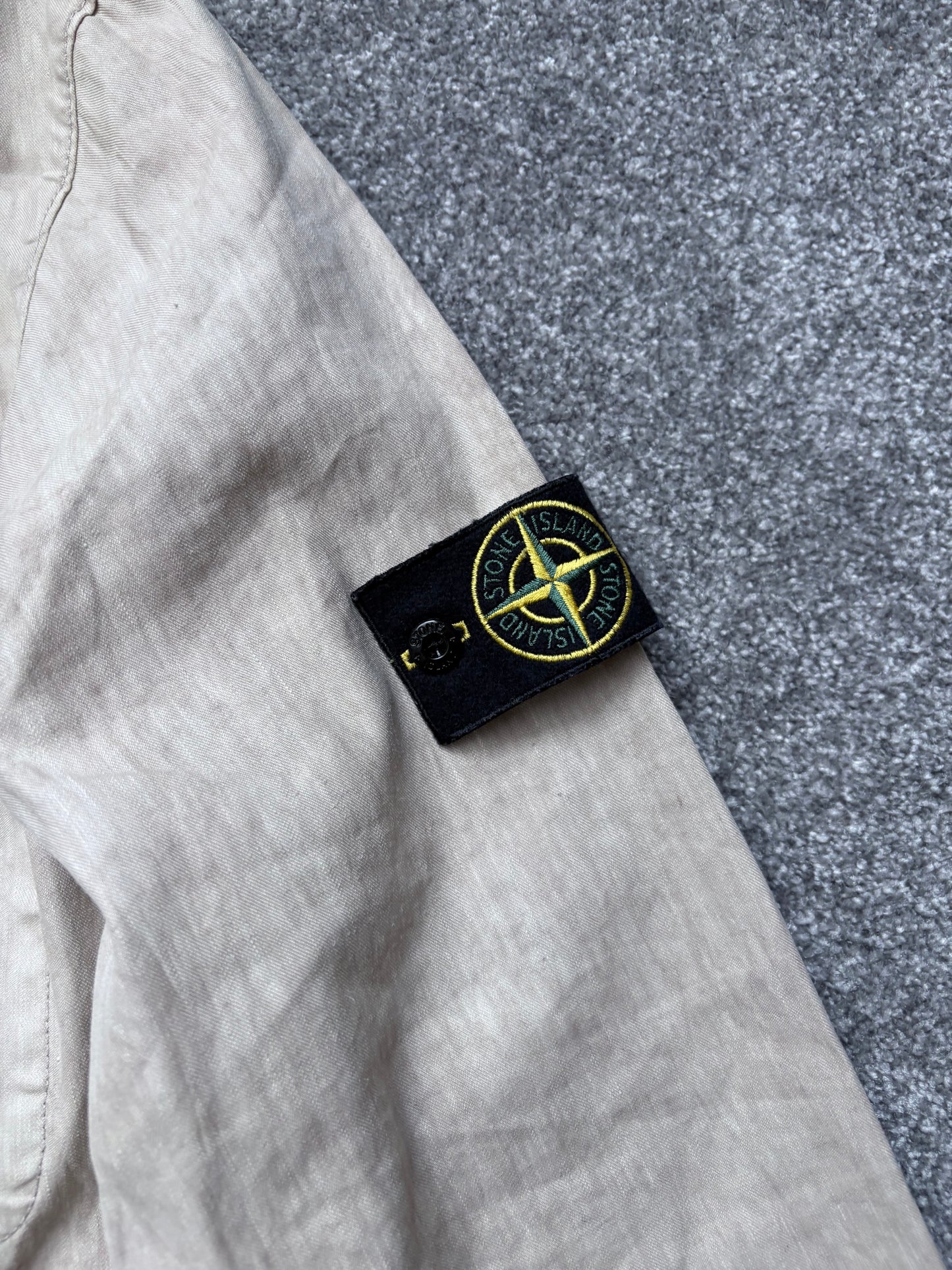 Stone Island 2006 Beige Lino Flax Jacket