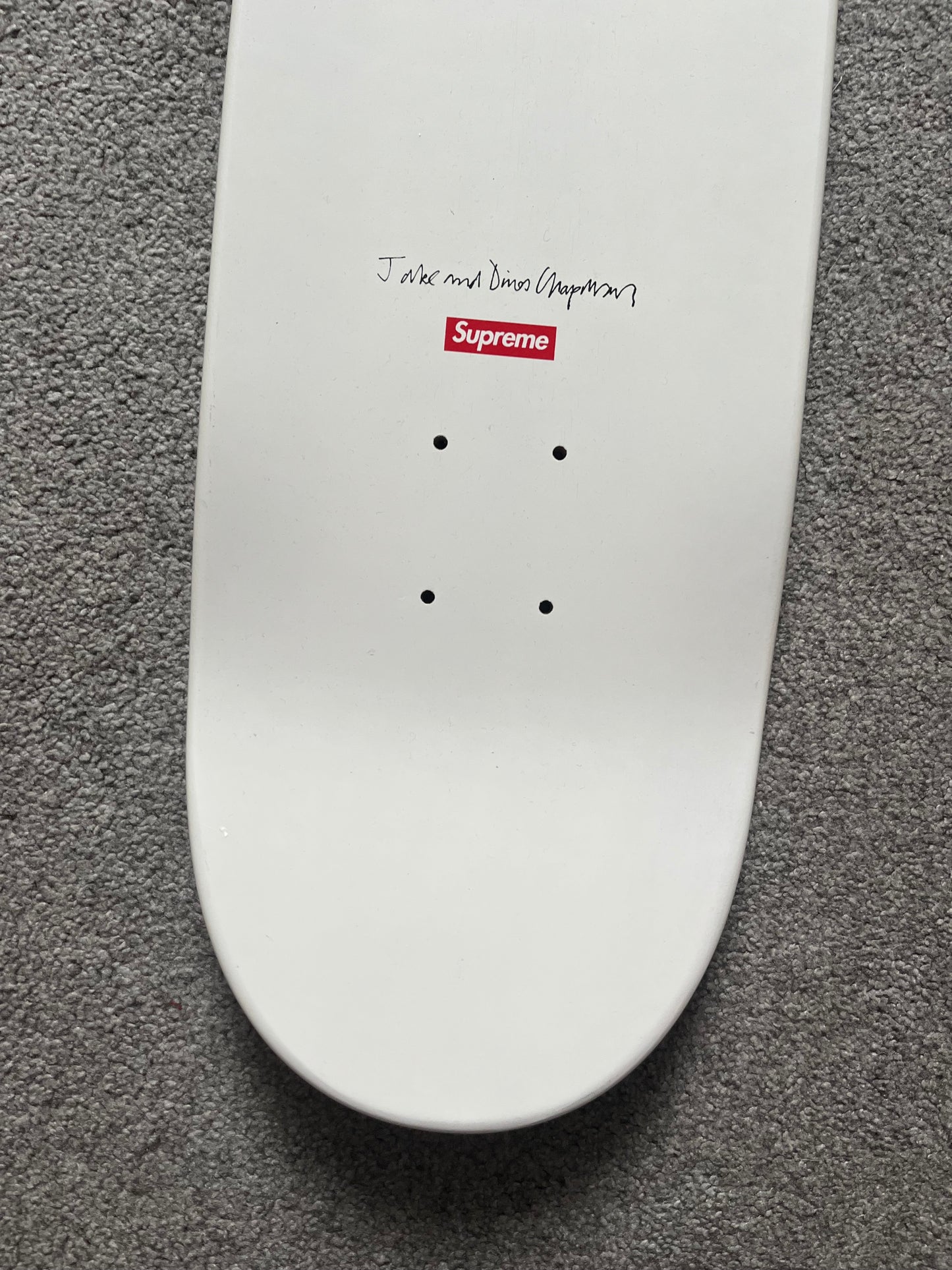 Supreme Chapman Brothers 2012 Skateboard Deck