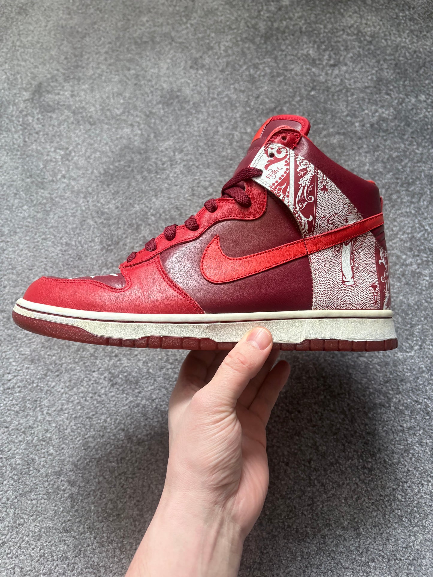 Nike Sample 2005 Tiger Woods High Dunks Trainers