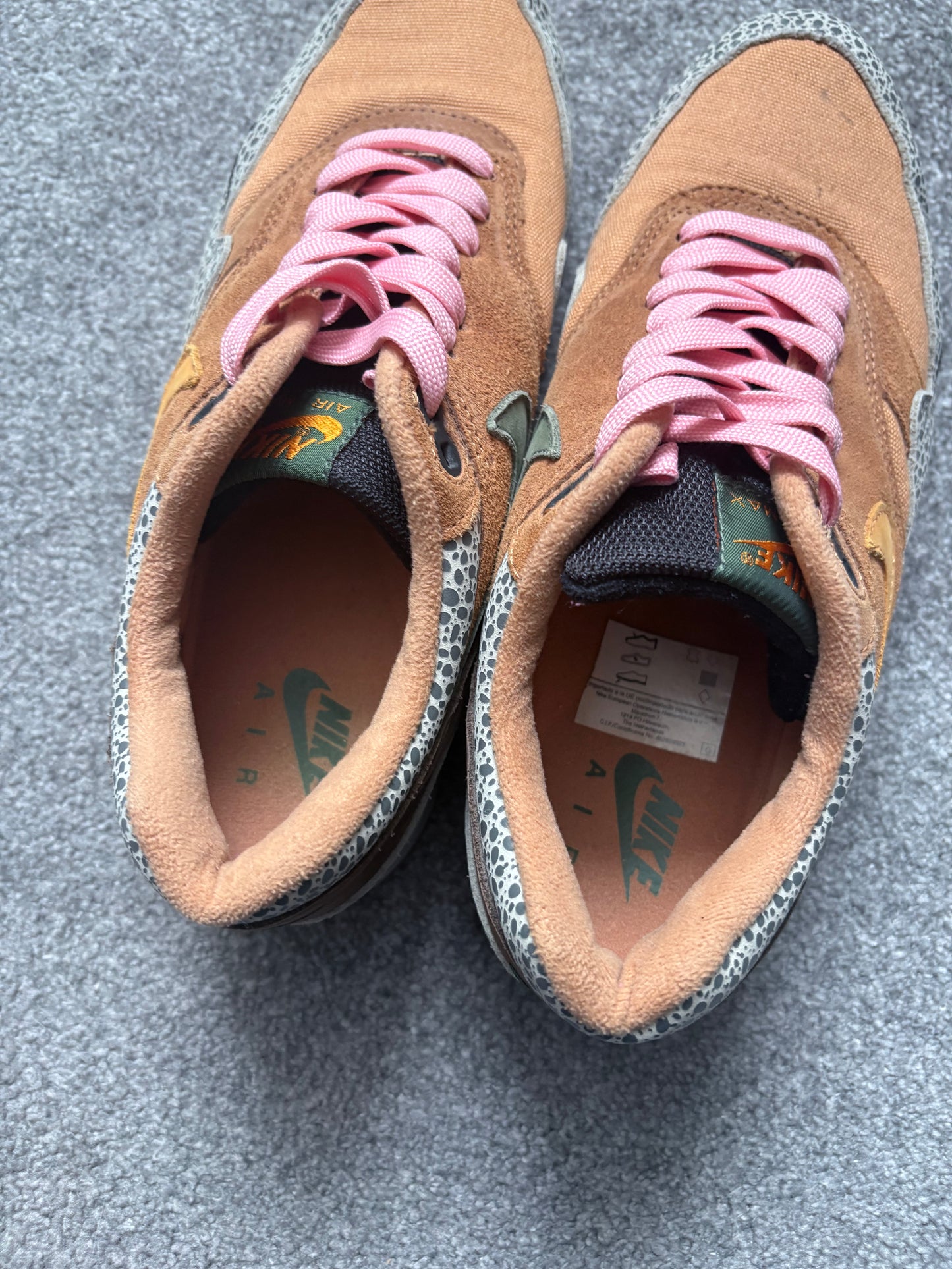 Nike 2003 Safari Atmos Air Max 1 Trainers