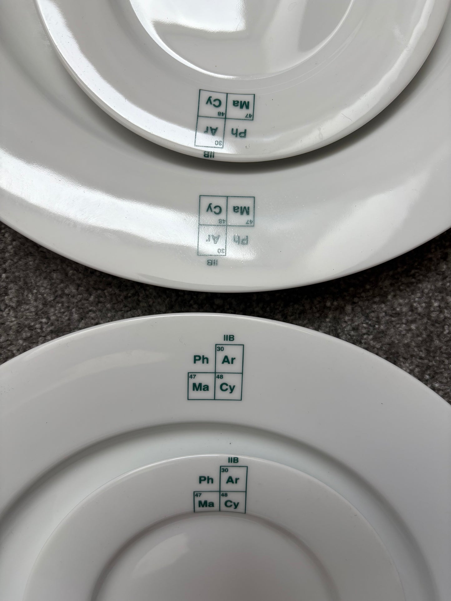 Damien Hirst 1997 Pharmacy Cafe Dinnner Plate Set