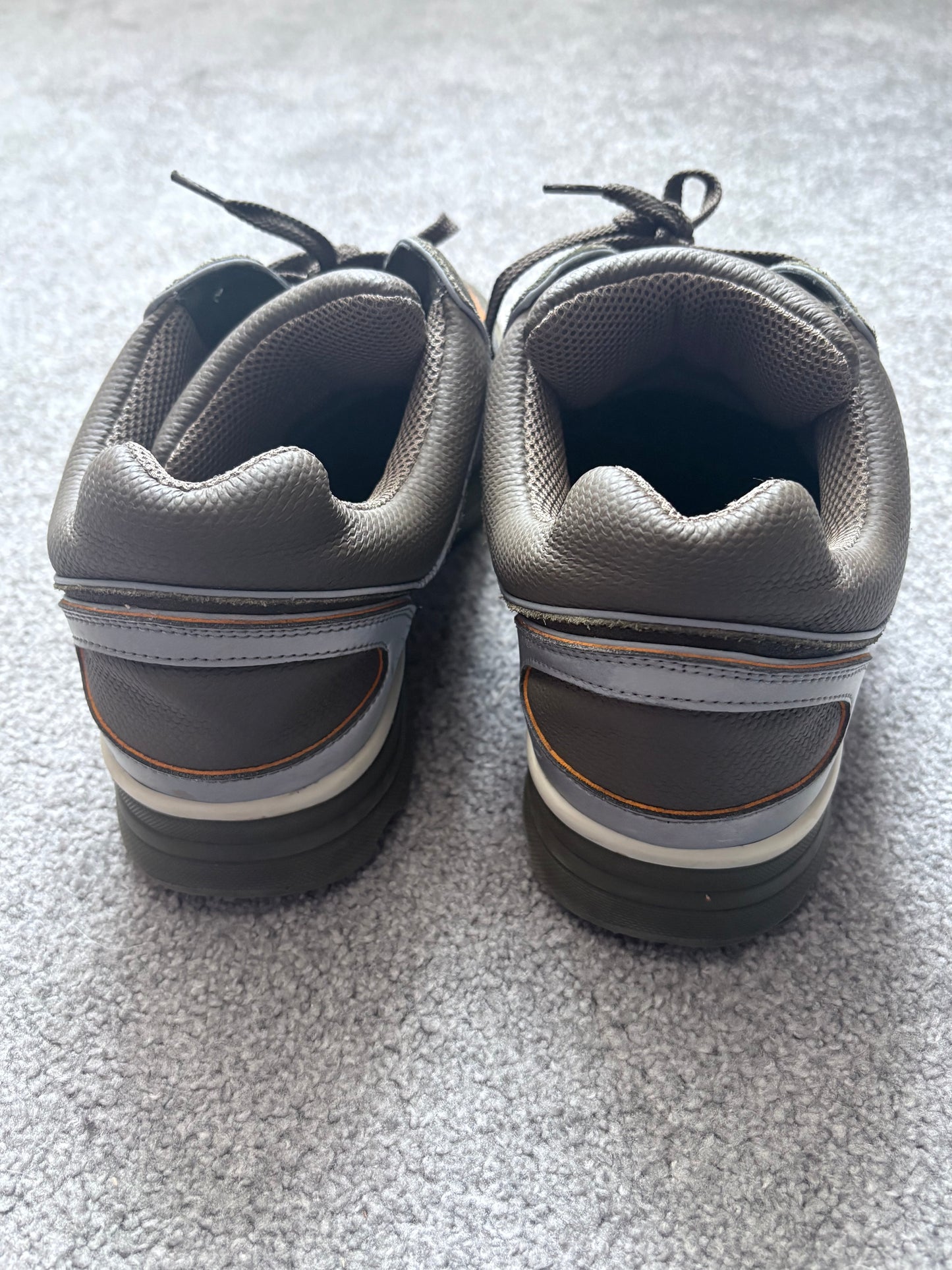 Chanel 2015 3M Khaki CC Runner Sneaker Trainers