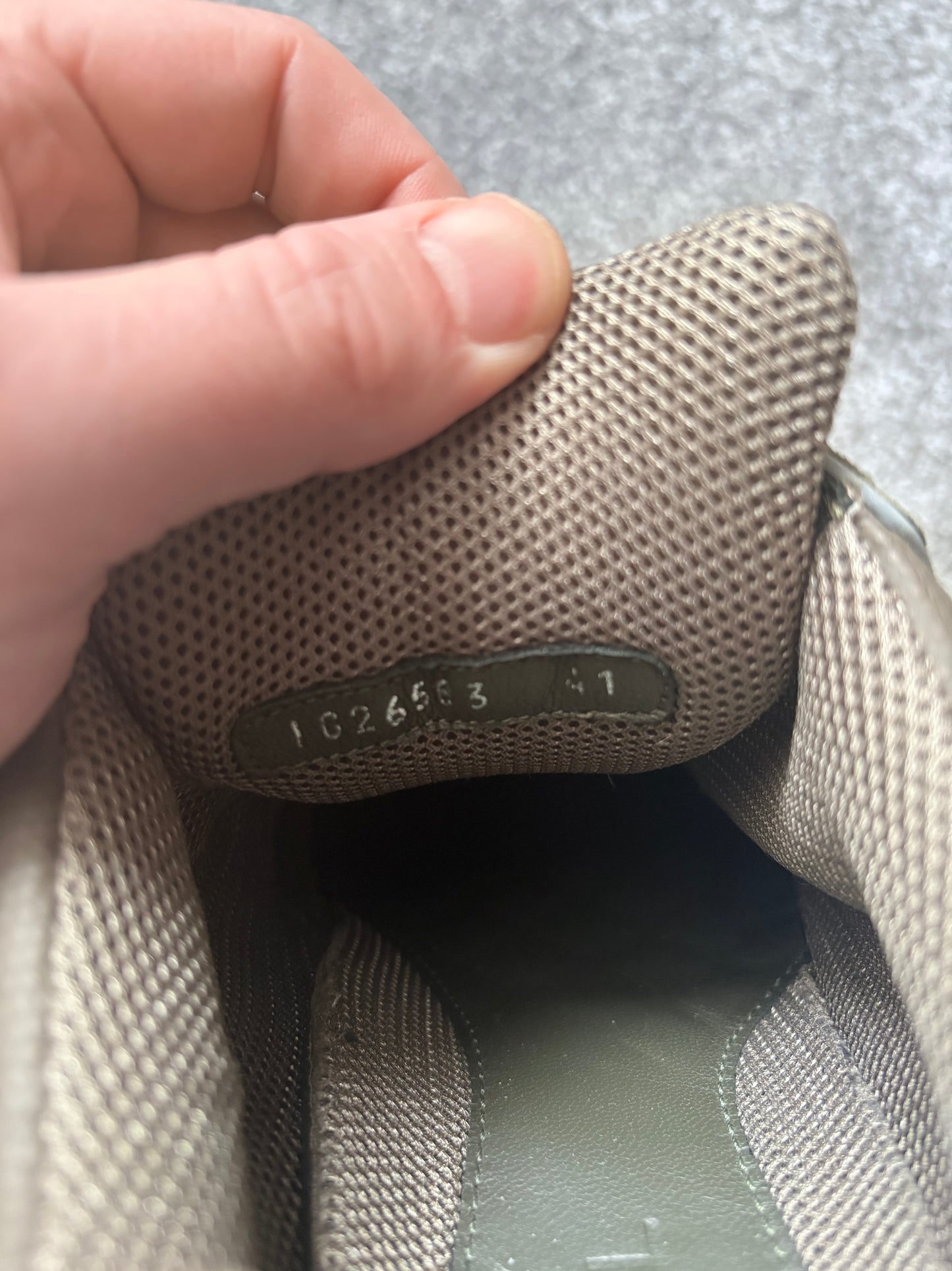 Chanel 2015 3M Khaki CC Runner Sneaker Trainers