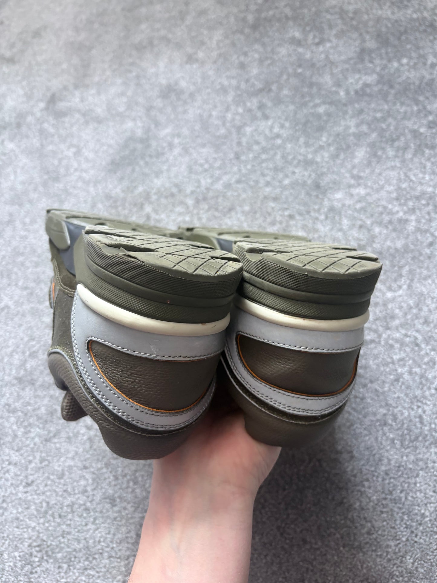 Chanel 2015 3M Khaki CC Runner Sneaker Trainers